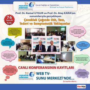 Pediatri Dunyasi\'nda Canlı Konferans